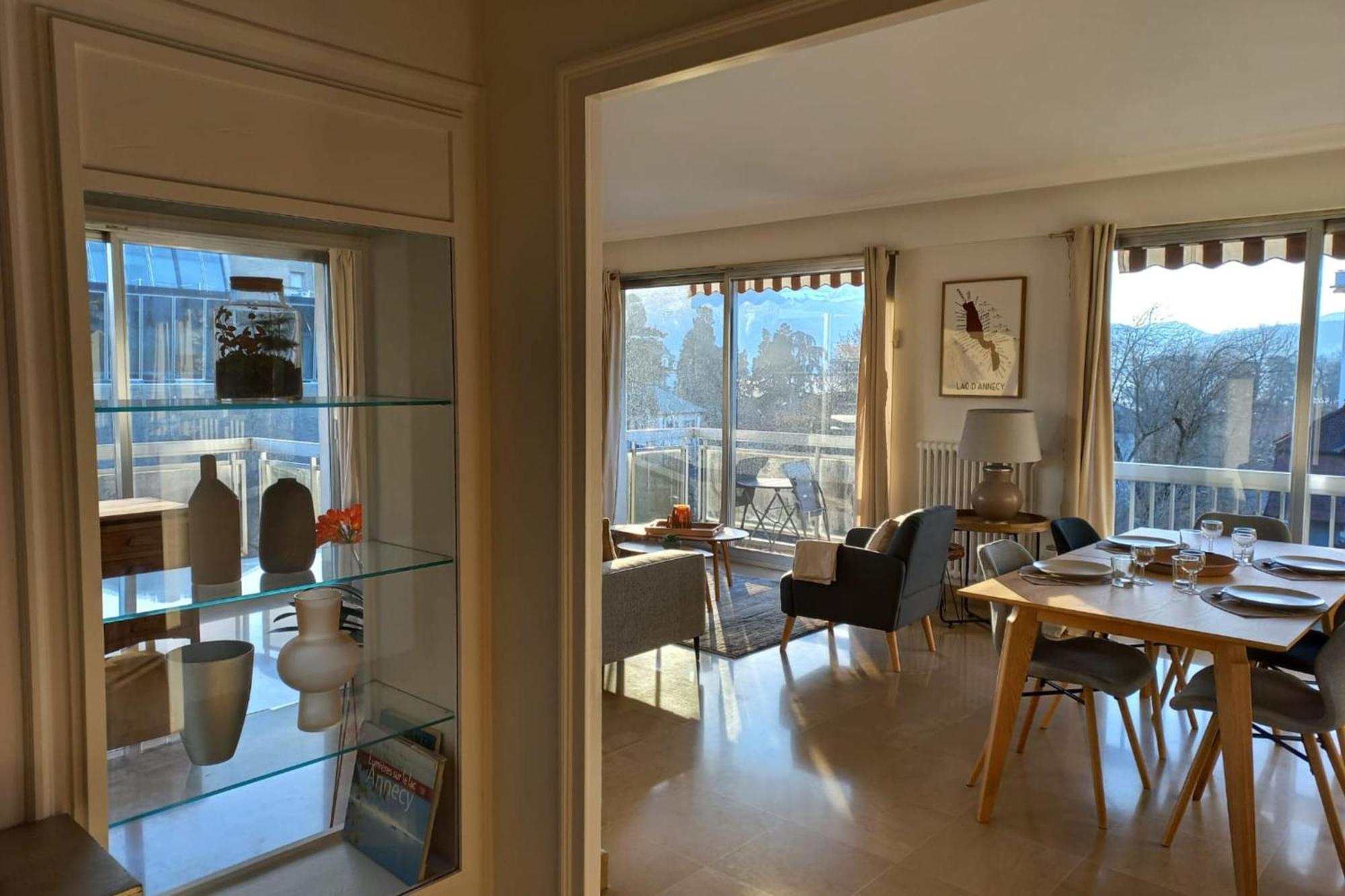 Tournette-Comfortable And Quiet Luxury Apartment Annecy Eksteriør billede