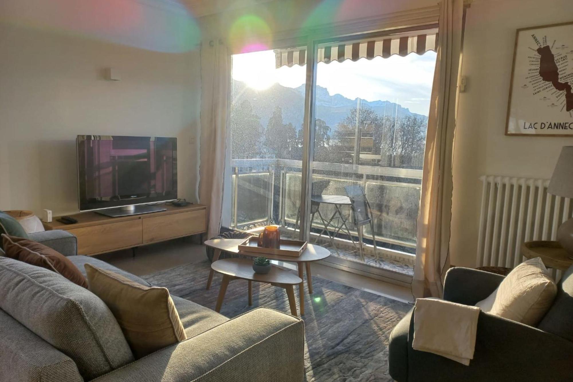 Tournette-Comfortable And Quiet Luxury Apartment Annecy Eksteriør billede